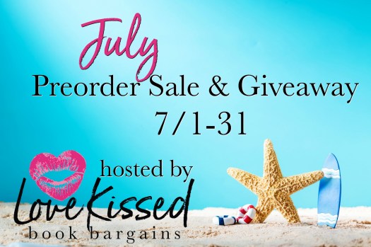 July Preorder Sale &amp; Giveaway